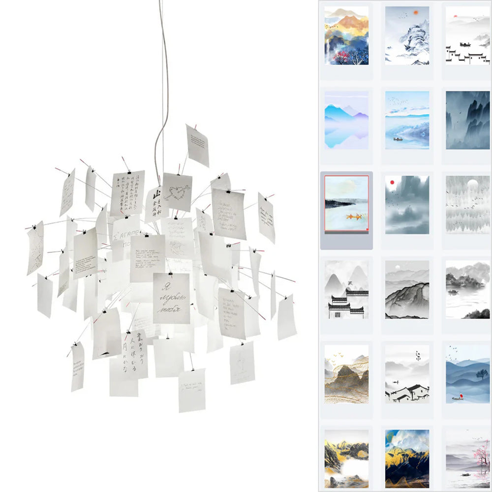 Paper Chandelier