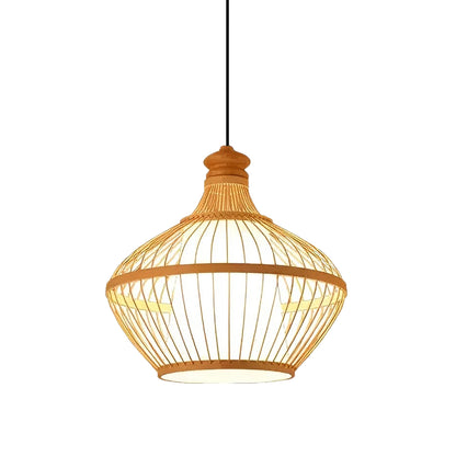 Bamboo Emperor Hat Chandelier