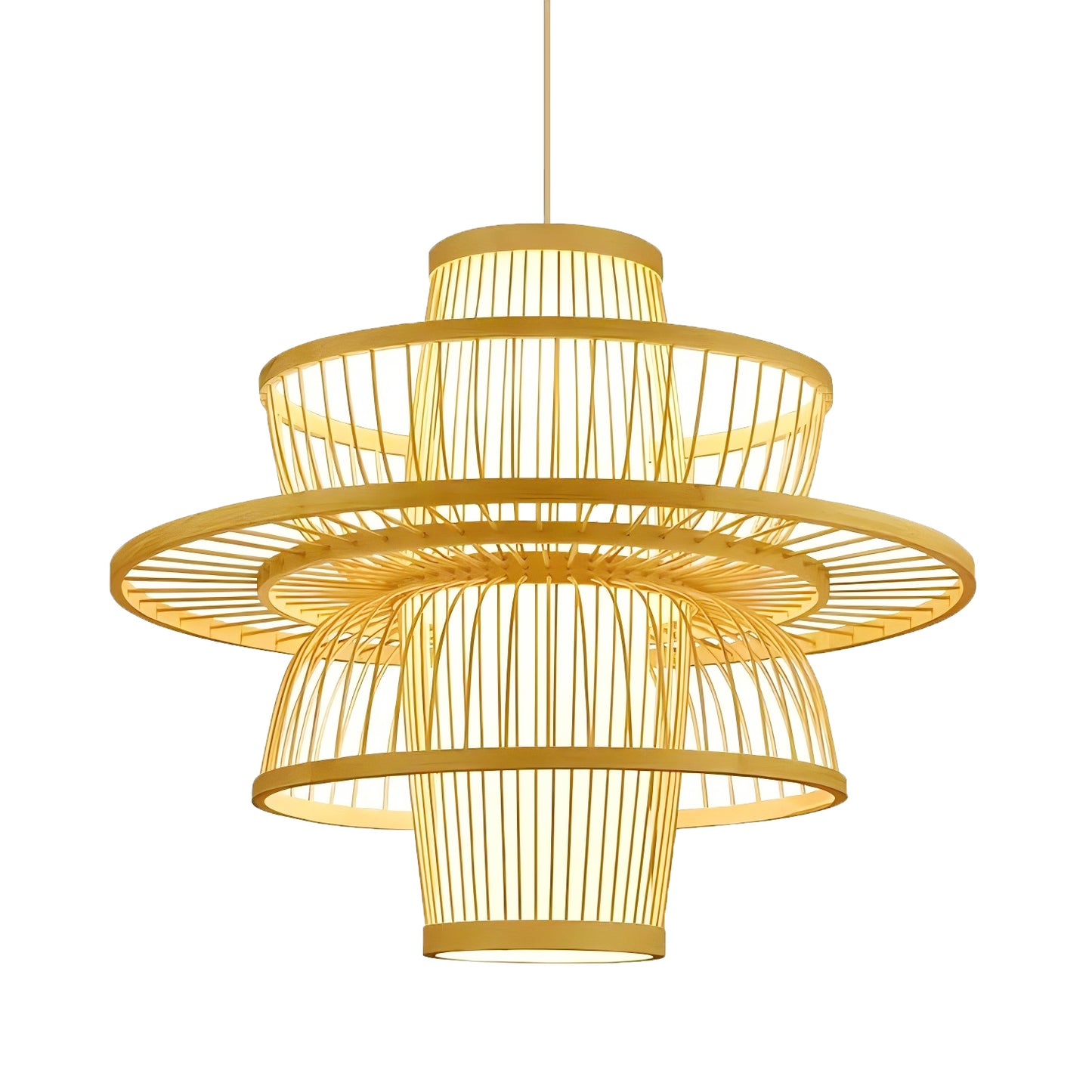 Bamboo Lotus Chandelier