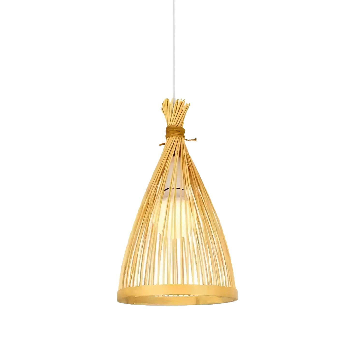 Bamboo Money Bag Chandelier