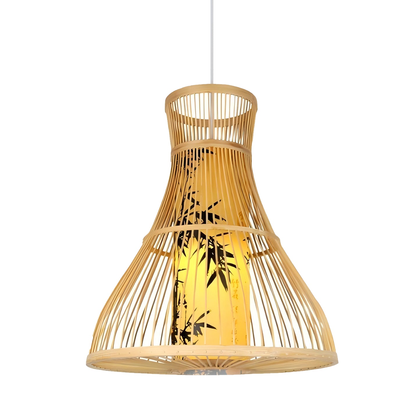 Bamboo Trumpet Chandelier