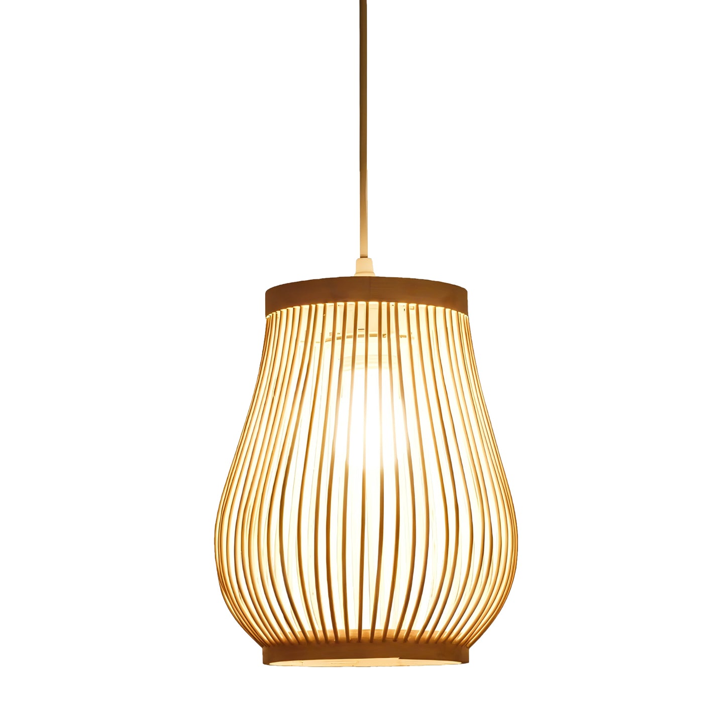 Bamboo Vase Chandelier