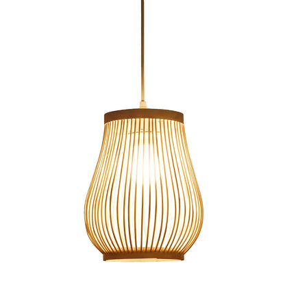 Bamboo Vase Chandelier