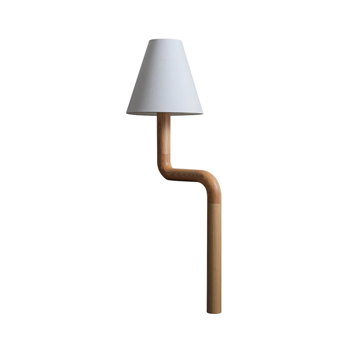 Bend Wood Table Lamp