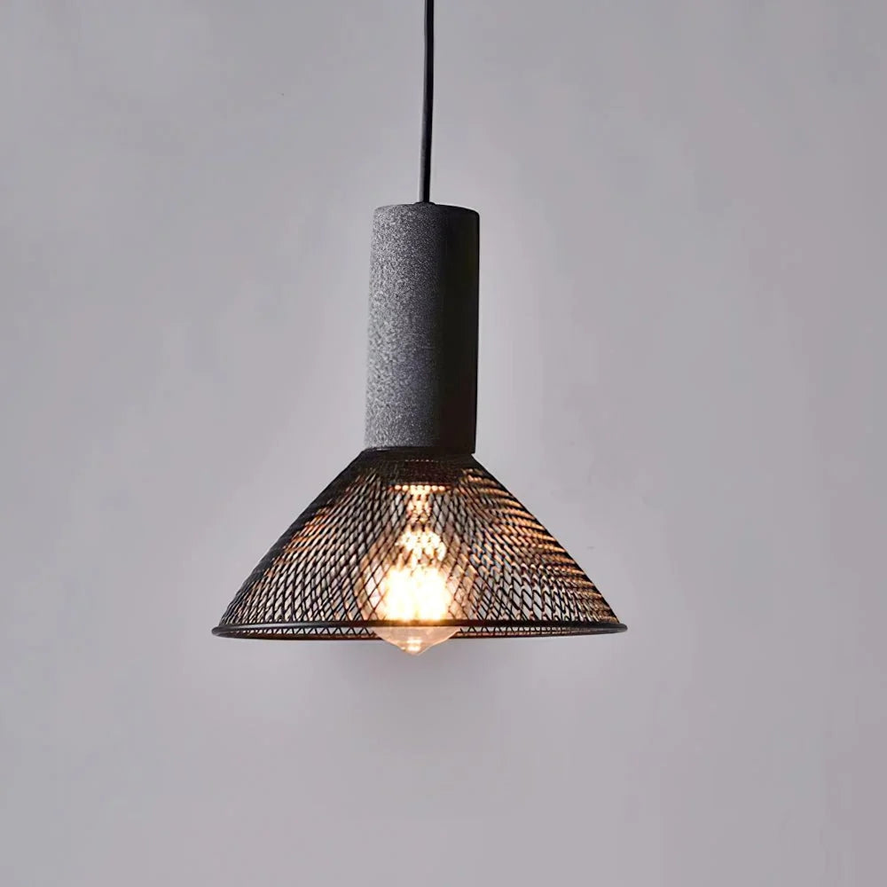 Cement Metal Pendant