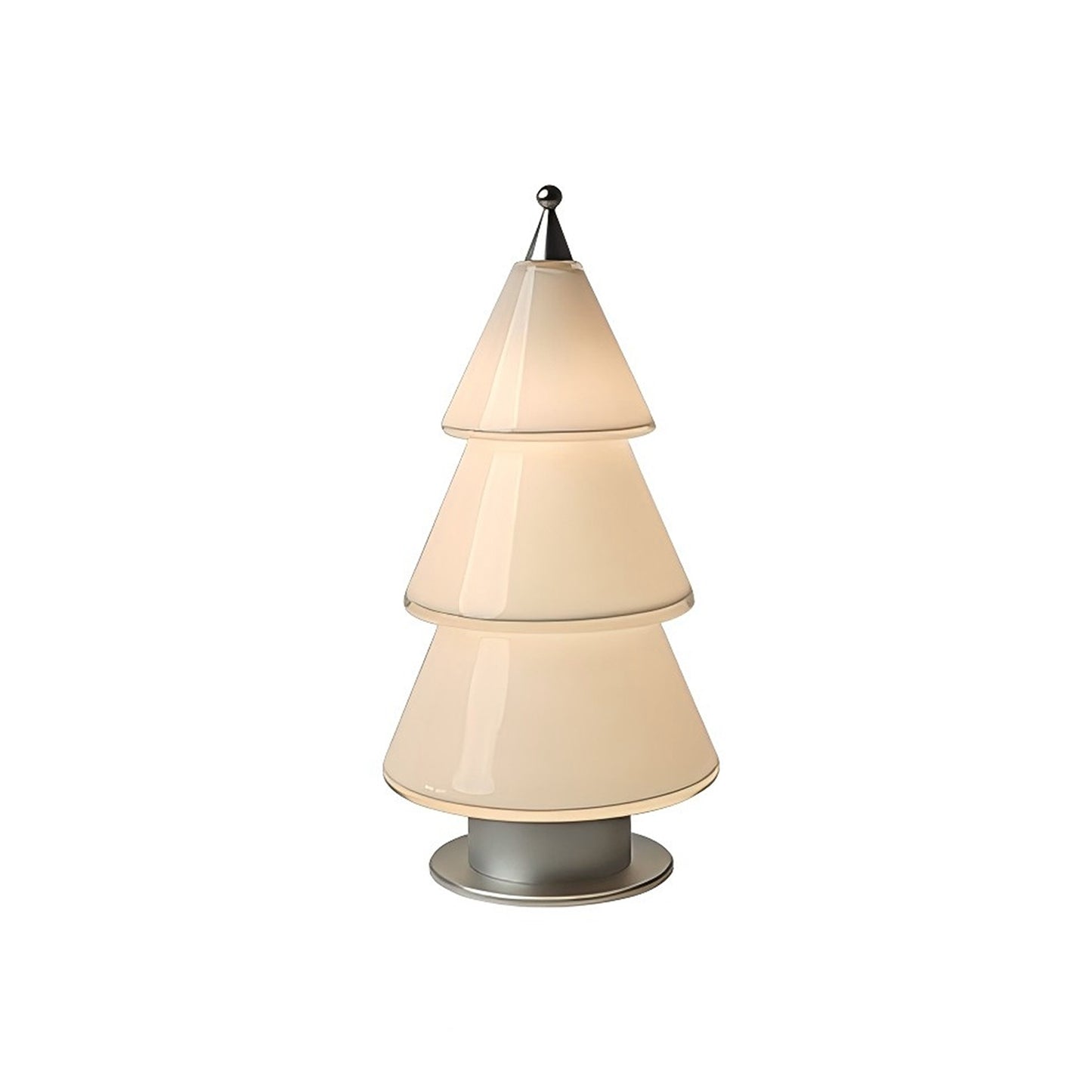 Christmas Tree Glass Table Lamp