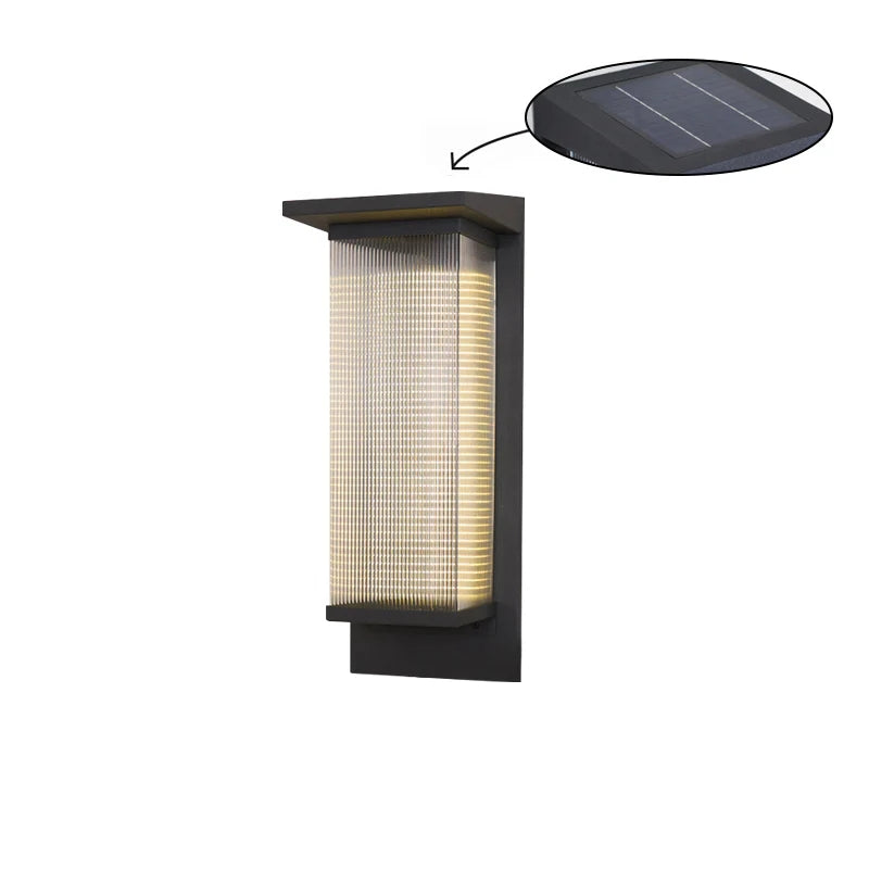 Oleron Box Outdoor Wall Lamp