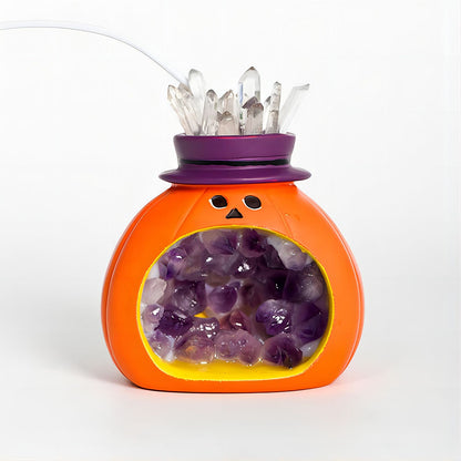 Pumpkin Amethyst Dental Lamp