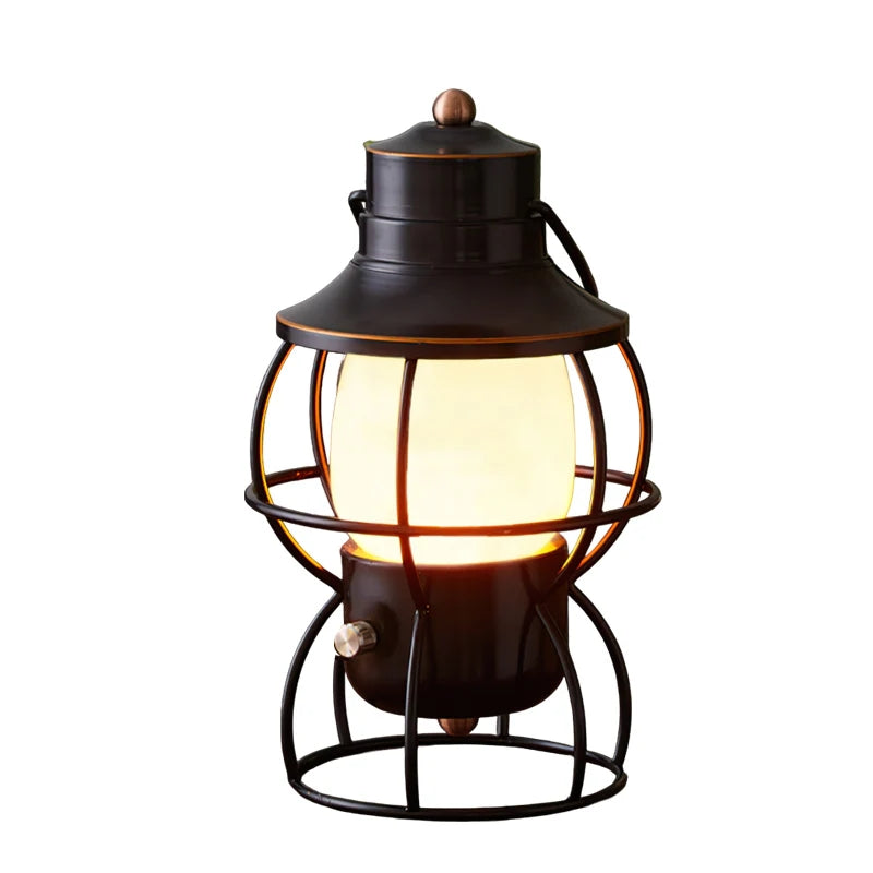 Railroad Lantern Table Lamp