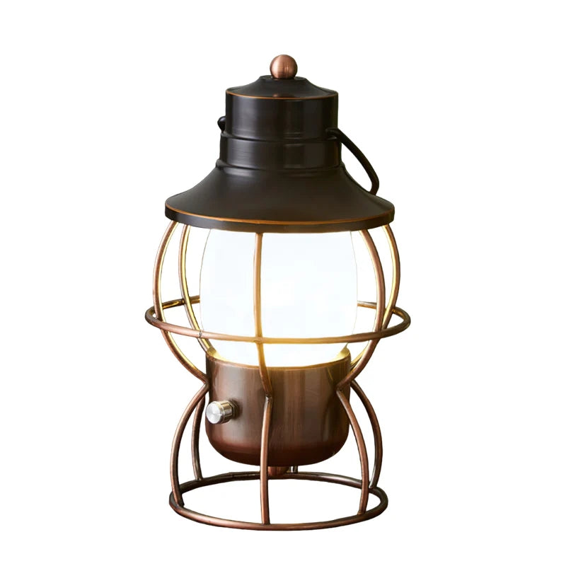 Railroad Lantern Table Lamp