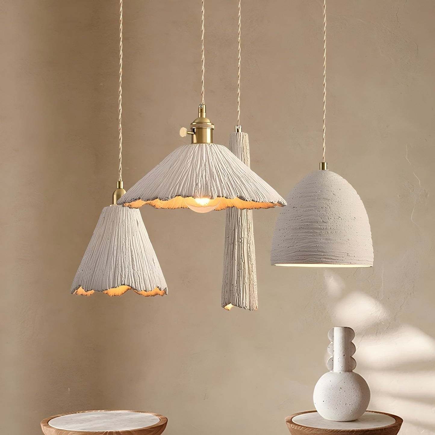 Micro Cement Pendant Lamp