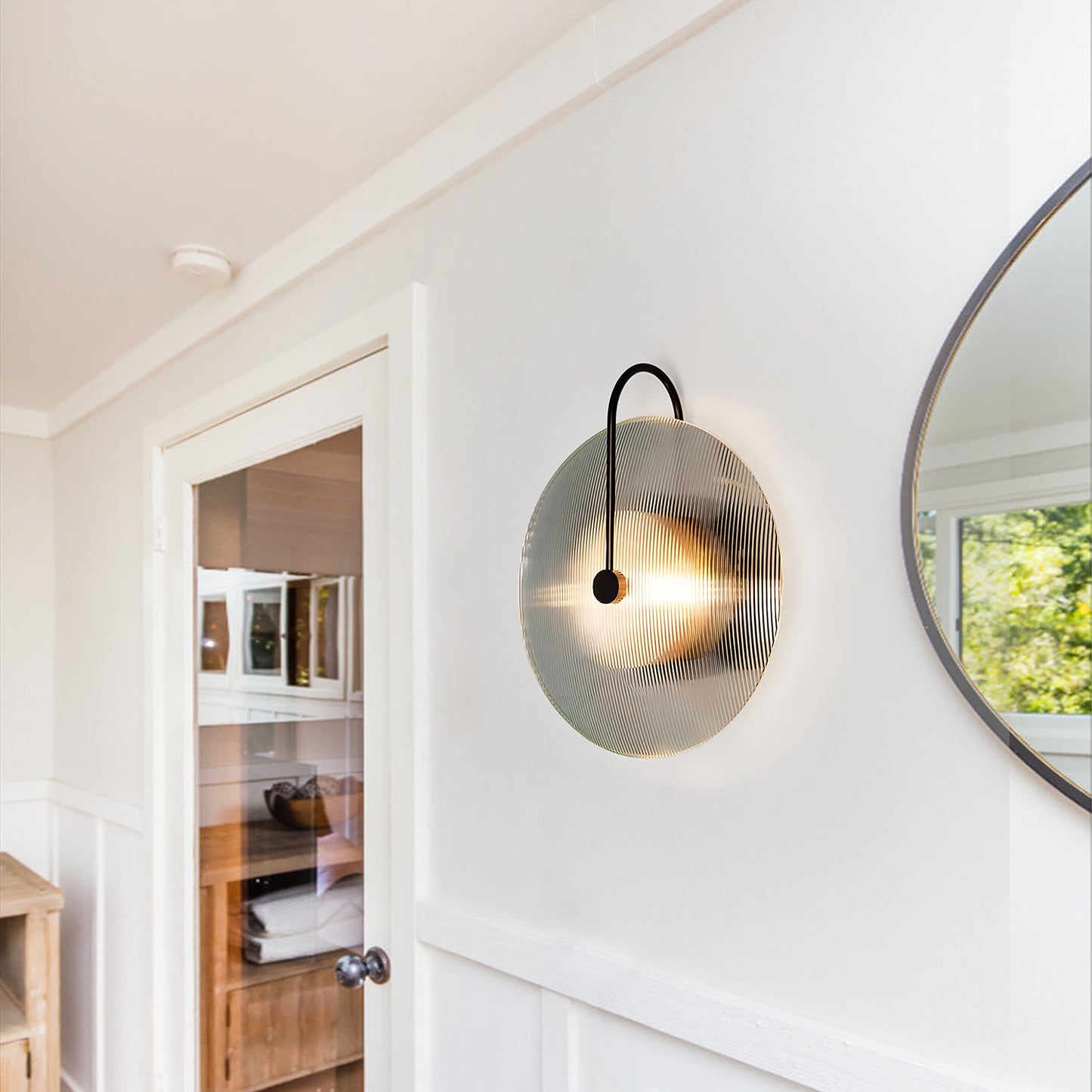 ADA Aperture Glass Sconce