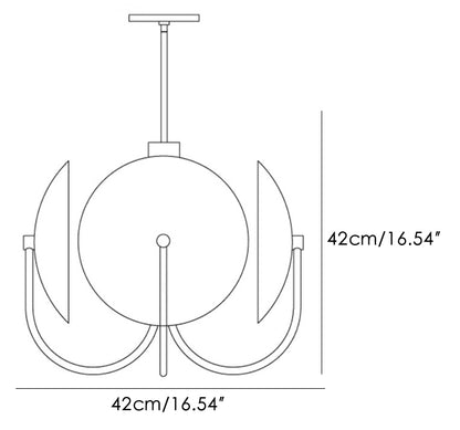 Aperture 4 Pendant Lamp