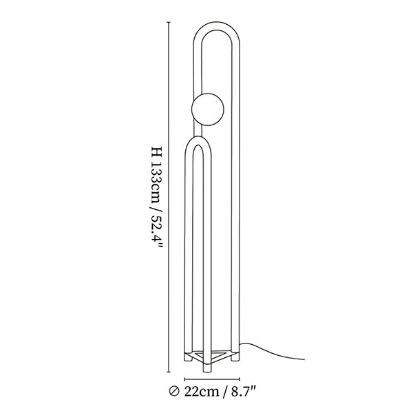 Arc N Floor Lamp