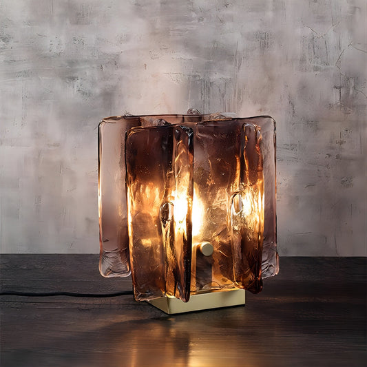 Artistic Glass Table Lamp