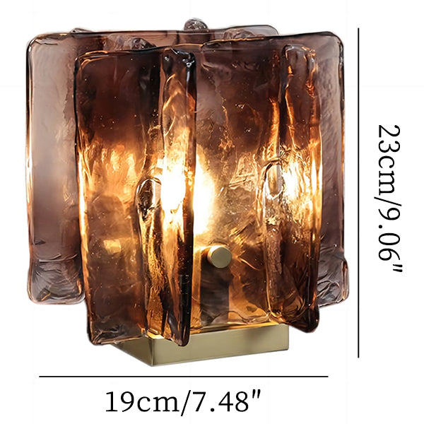 Artistic Glass Table Lamp