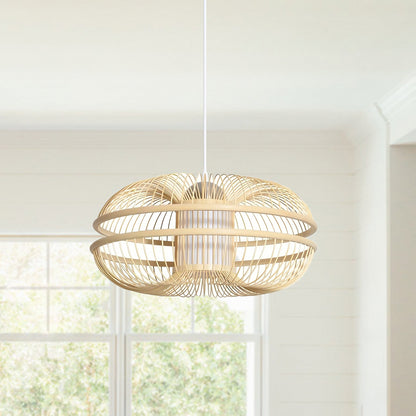 Bamboo Bread Chandelier