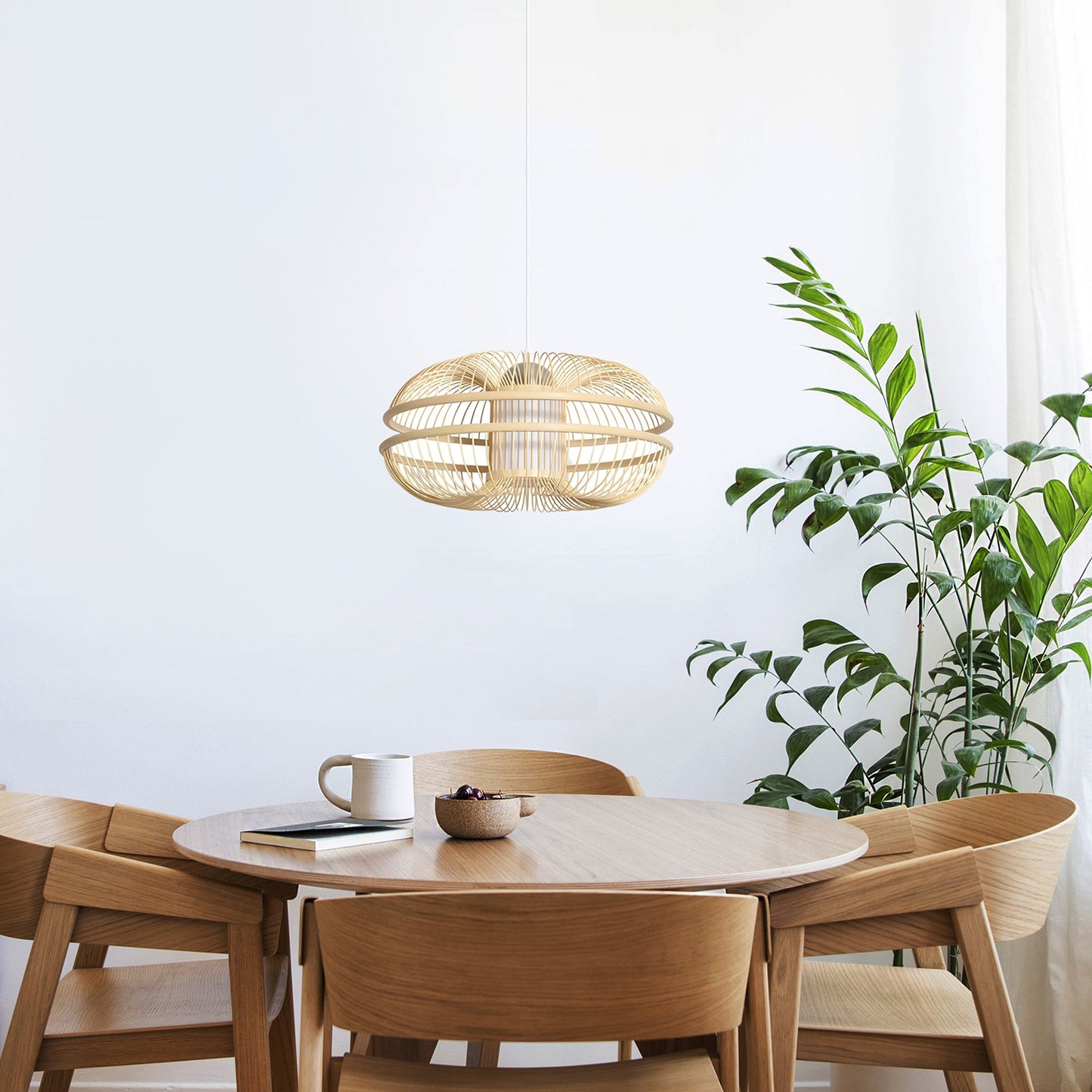 Bamboo Bread Chandelier