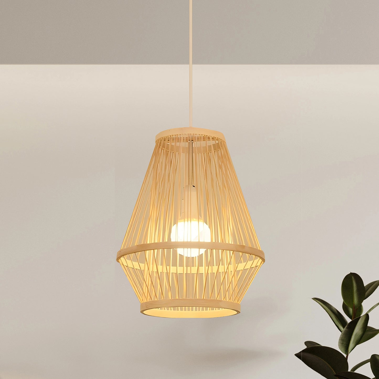 Bamboo Brick Chandelier