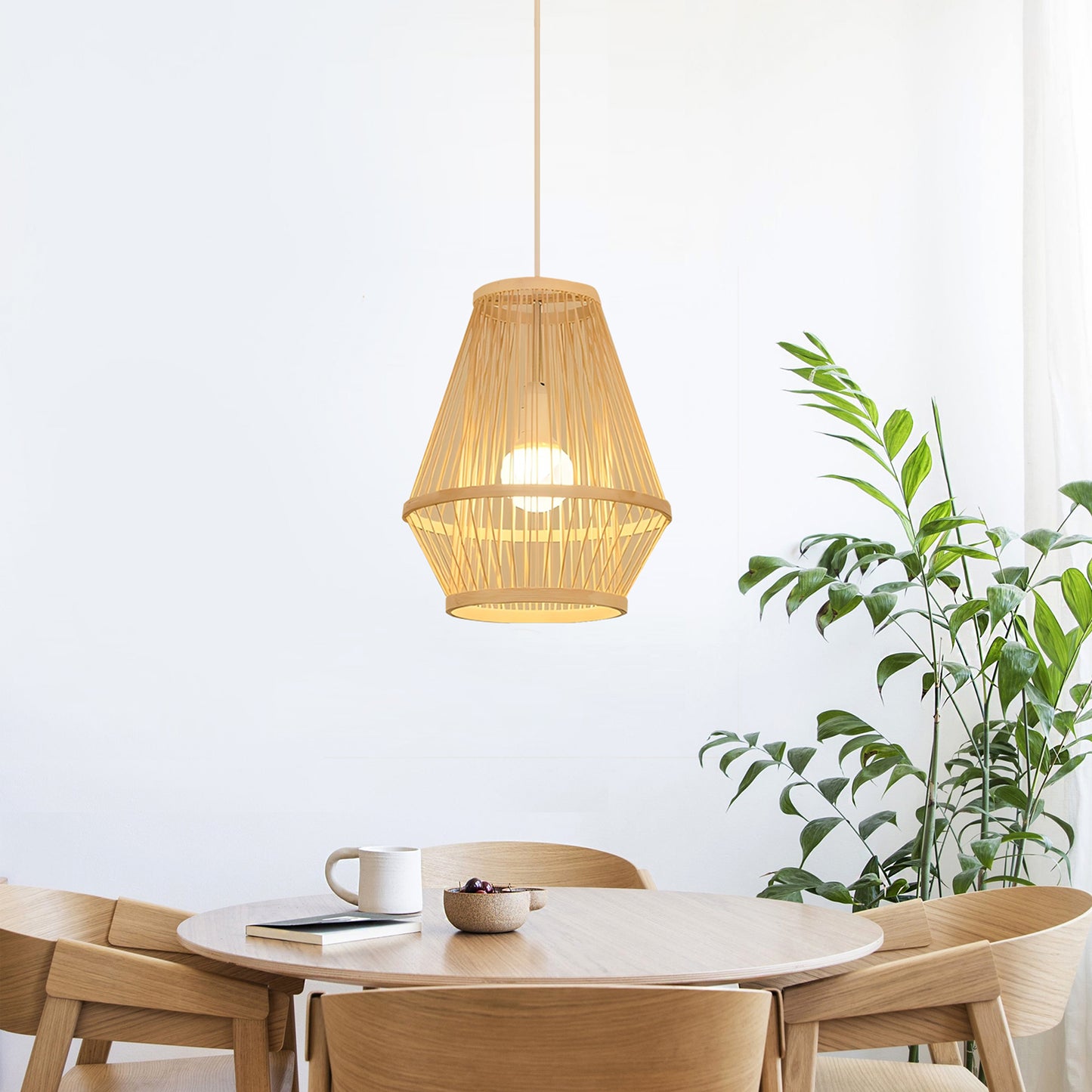 Bamboo Brick Chandelier