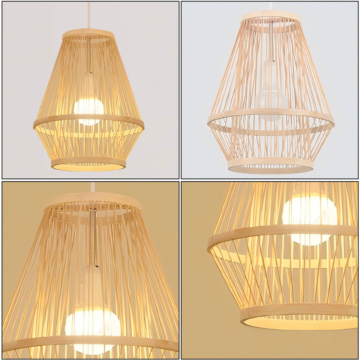 Bamboo Brick Chandelier