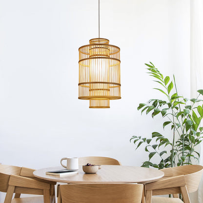 Bamboo Ladder Chandelier