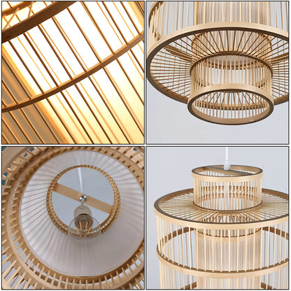 Bamboo Ladder Chandelier