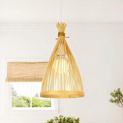 Bamboo Money Bag Chandelier