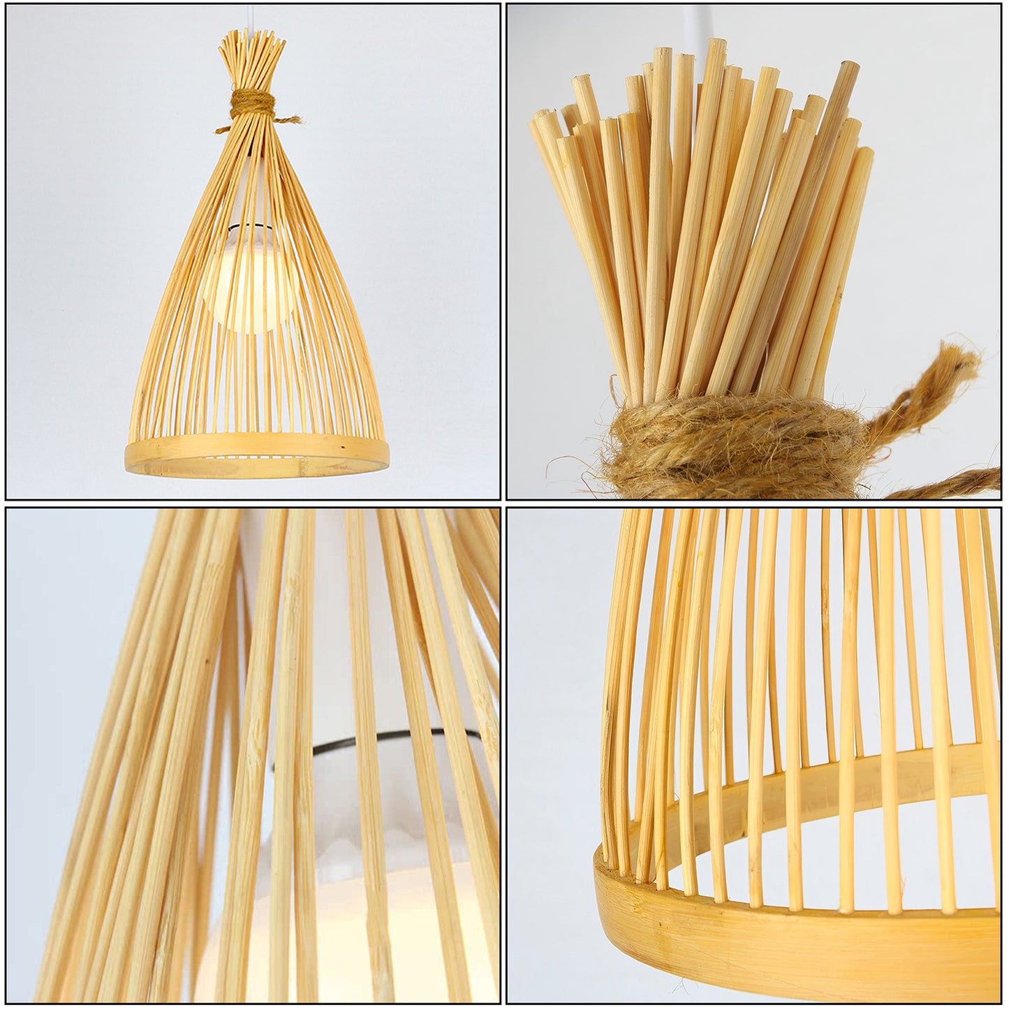 Bamboo Money Bag Chandelier