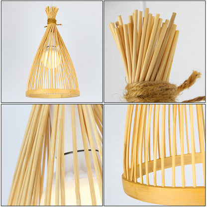 Bamboo Money Bag Chandelier