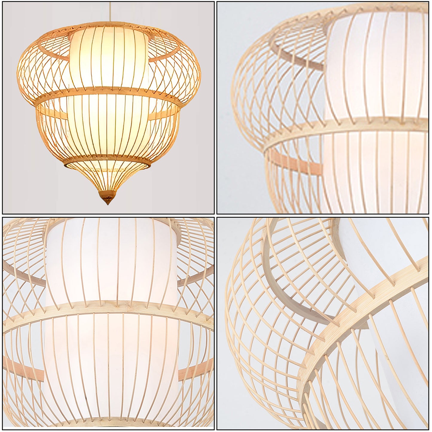 Bamboo Snail Pendant Lamp