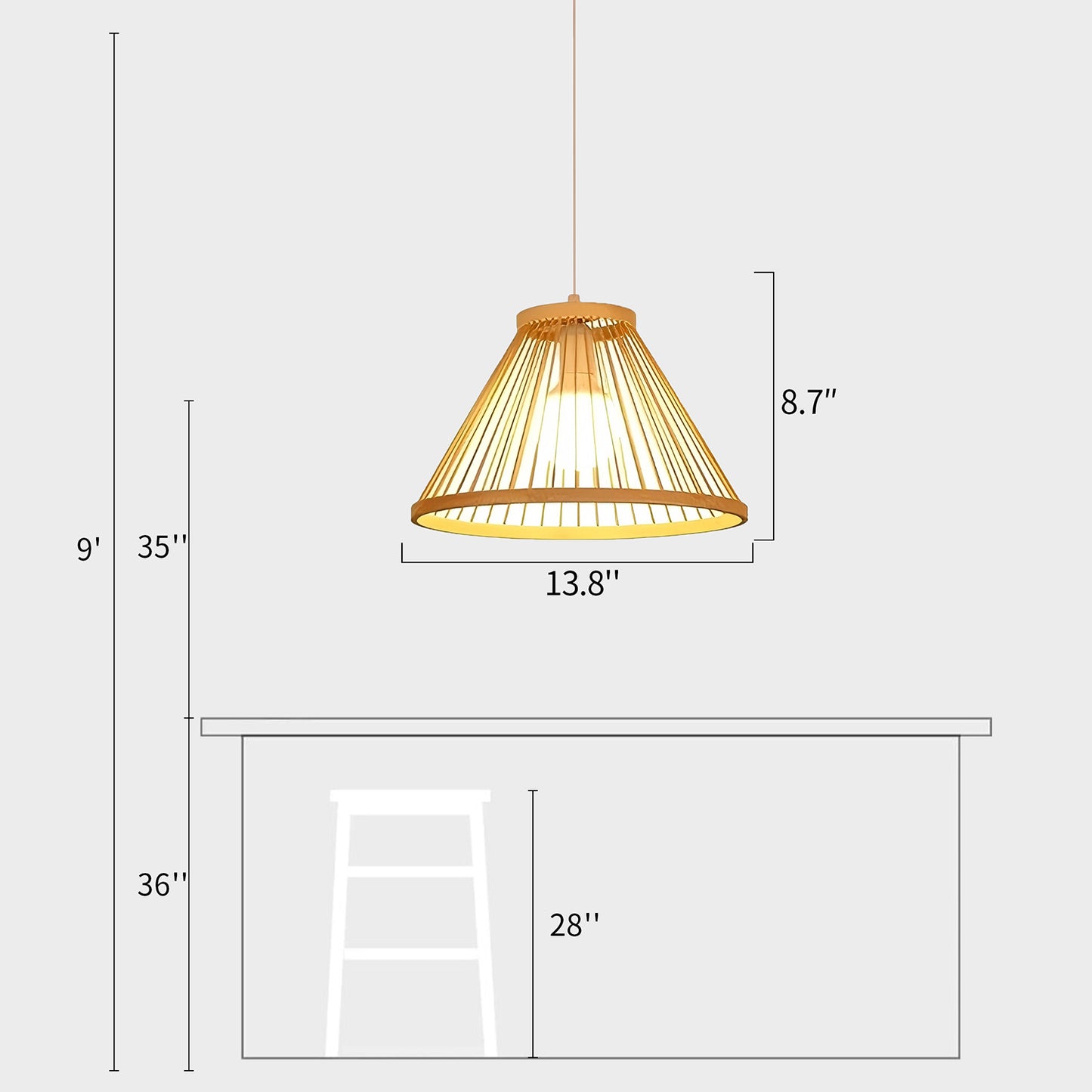 Bamboo Street Light