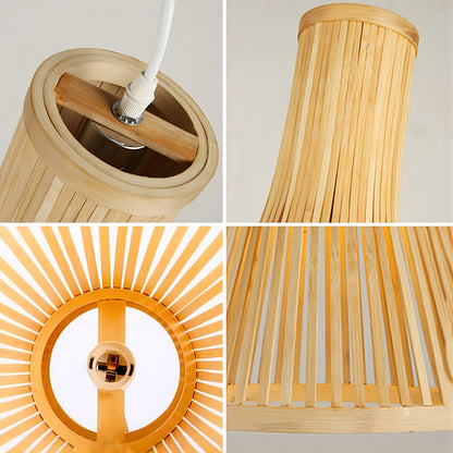 Bamboo Trumpet Chandelier