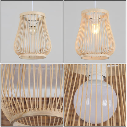 Bamboo Vase Chandelier