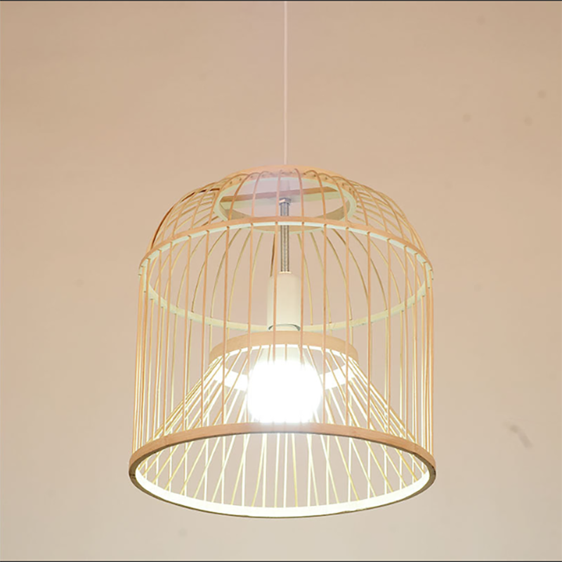 Birdcage Bamboo Rattan Lantern Lamp