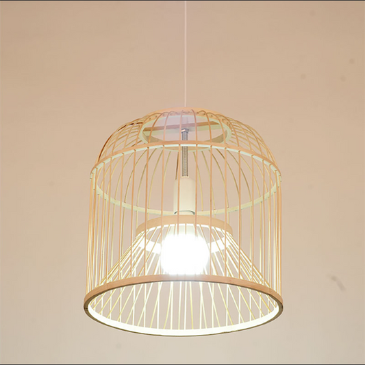 Birdcage Bamboo Rattan Lantern Lamp