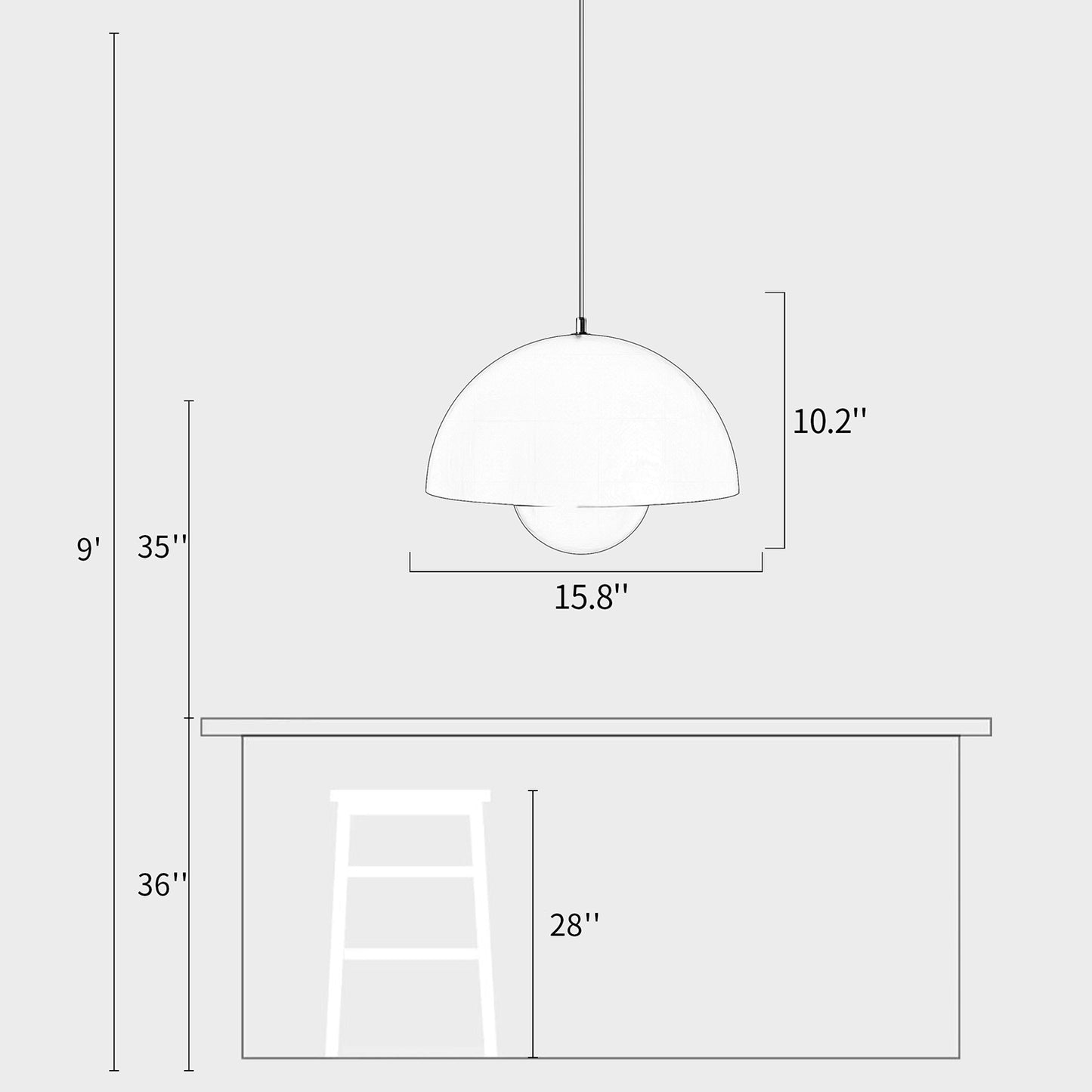 Bud Pendant Light