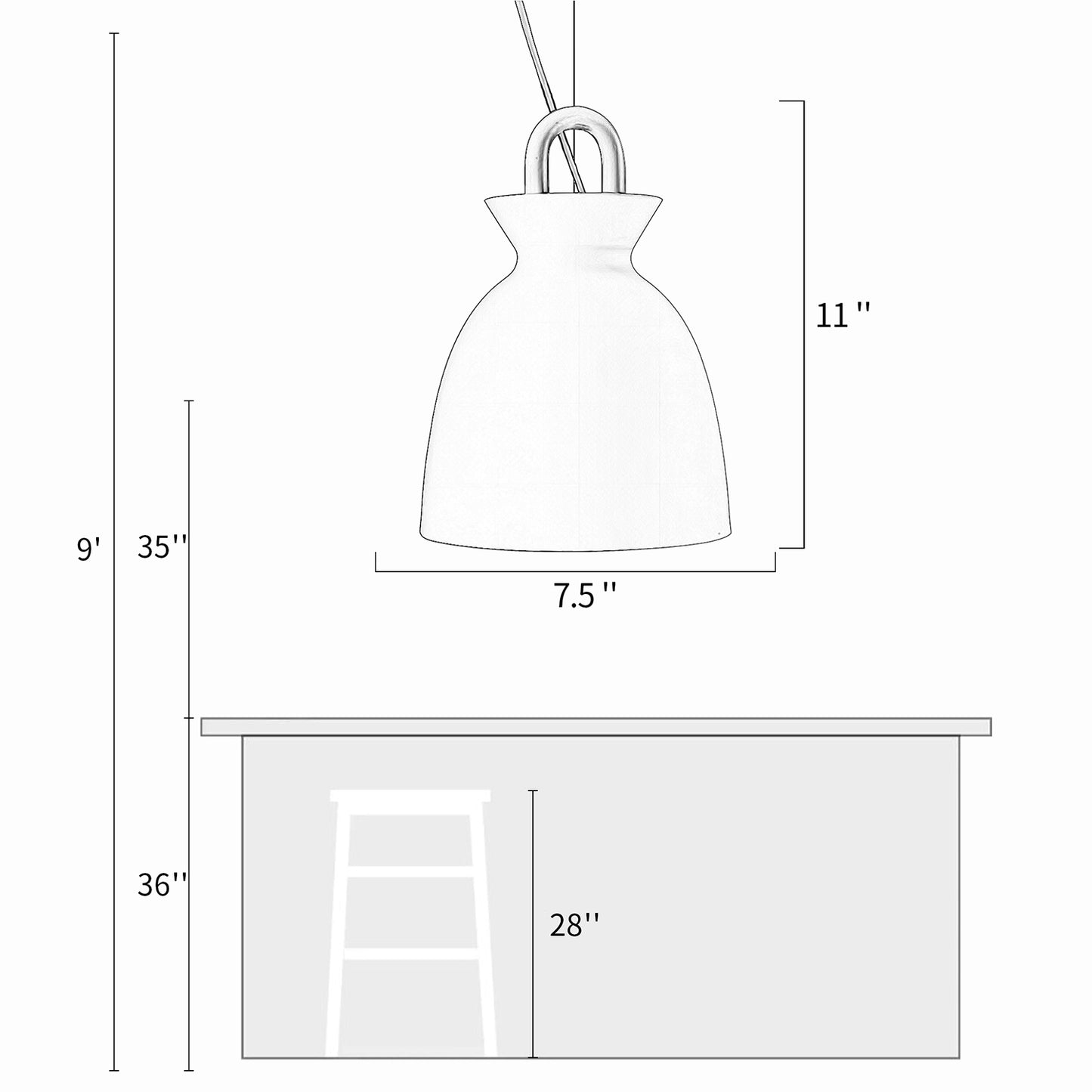 Coil Pendant Light