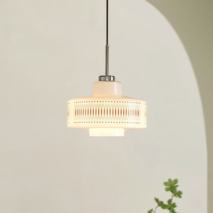 Cream Opal Pendant Lamp