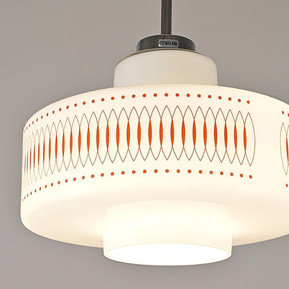 Cream Opal Pendant Lamp