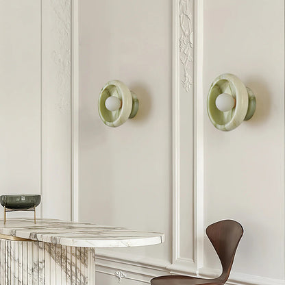 Eclipse Jade Wall Sconce