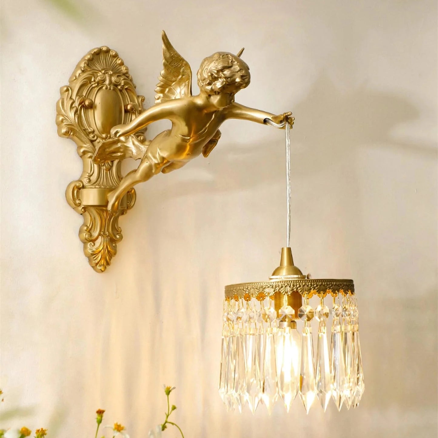 Flying Angel Wall Light