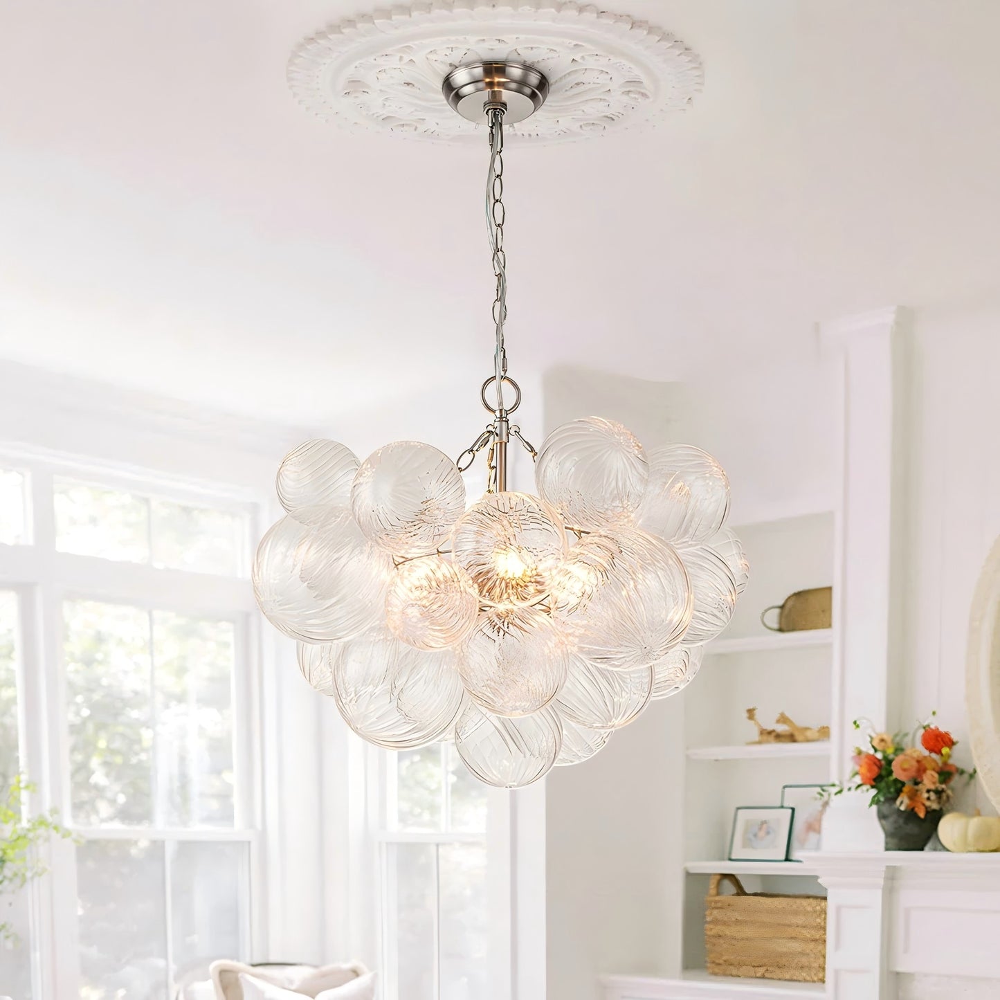 Glass Ball Bubbles Chandelier