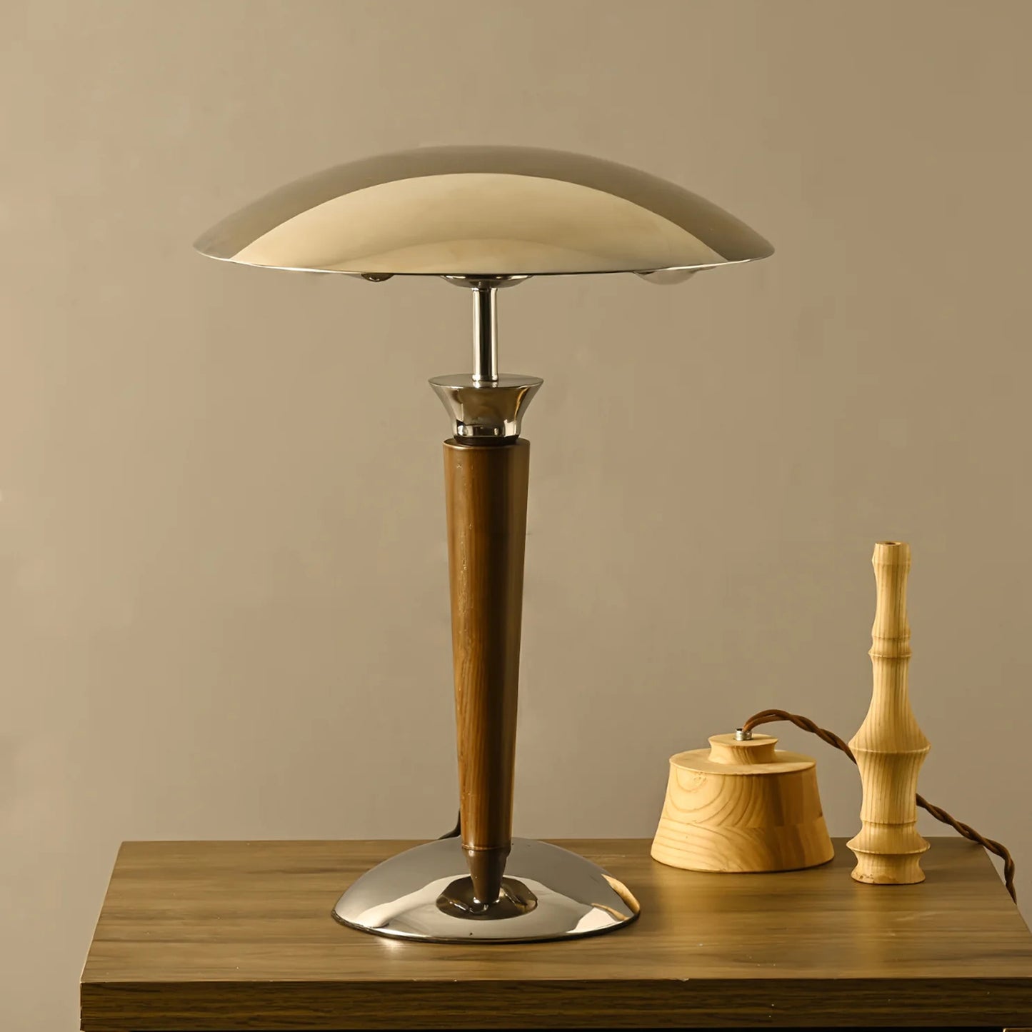 Helmet Table Lamp