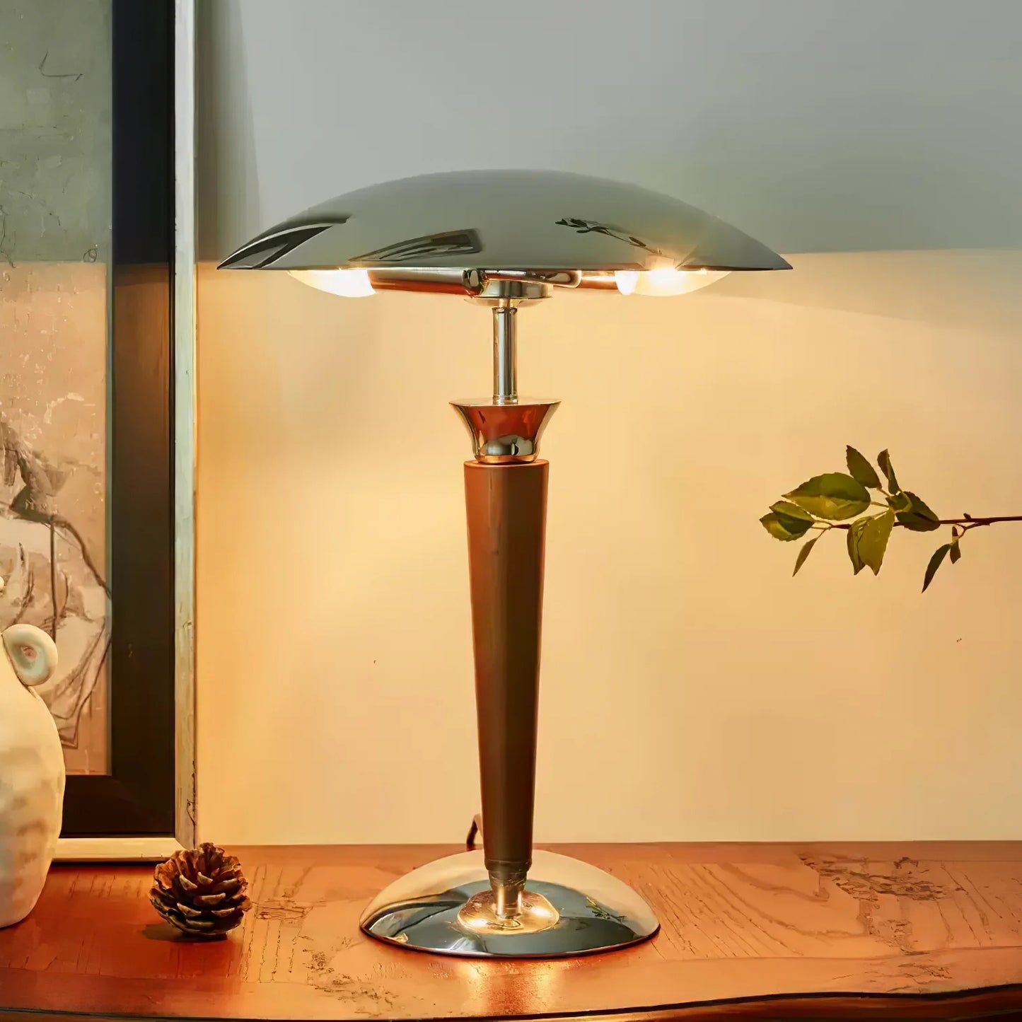 Helmet Table Lamp