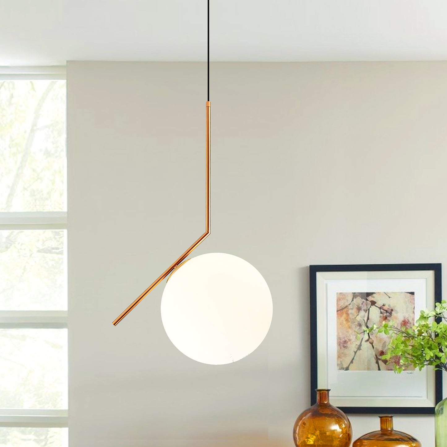 IC Glass Pendant Light