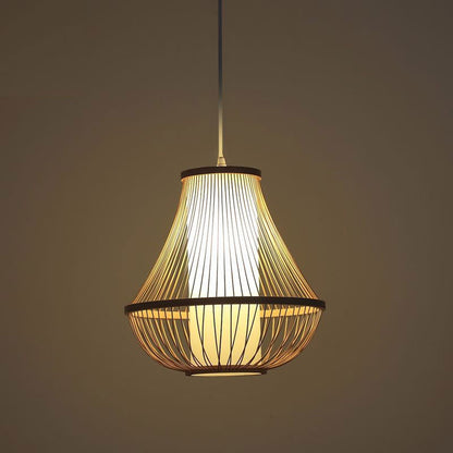 Lantern Woven Chandelier