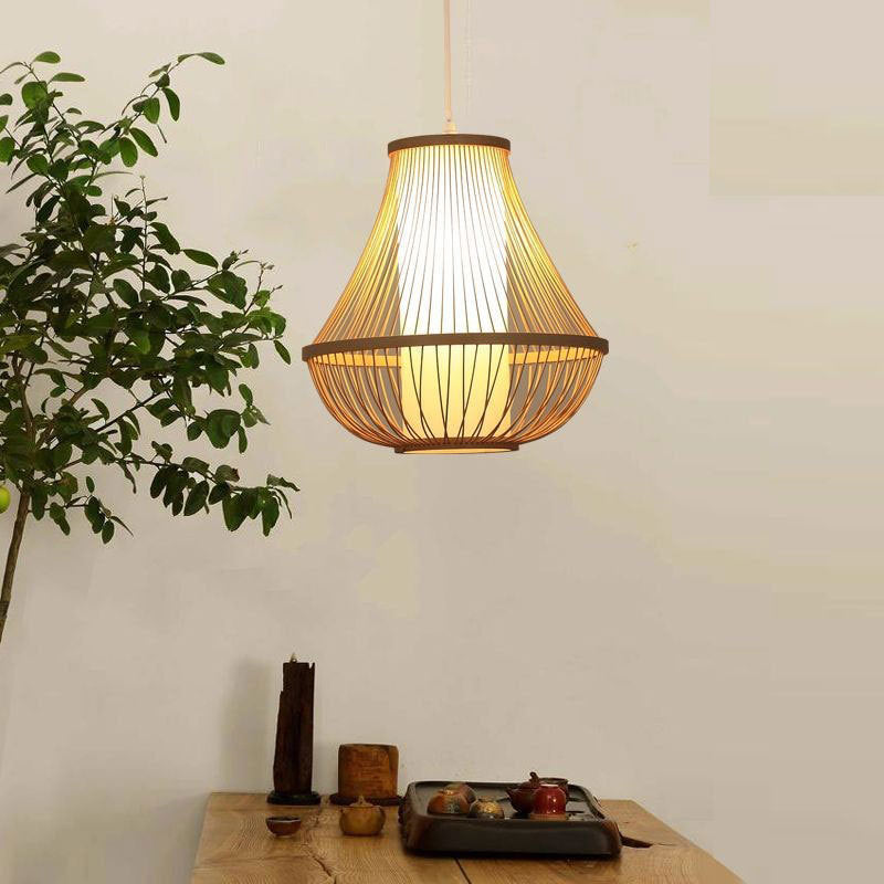 Lantern Woven Chandelier