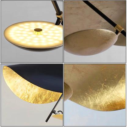 Lederam Gold Leaf Pendant Lamp