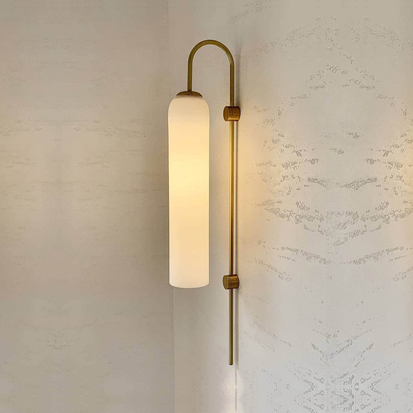 Long Tube Glass Wall Lamp